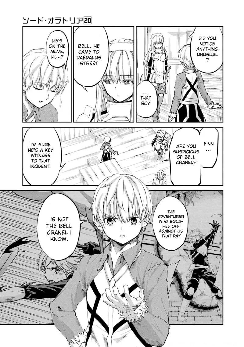Dungeon ni Deai wo Motomeru no wa Machigatte Iru Darou ka Gaiden - Sword Oratoria Chapter 83 page 27