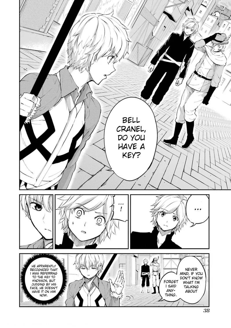 Dungeon ni Deai wo Motomeru no wa Machigatte Iru Darou ka Gaiden - Sword Oratoria Chapter 83 page 40