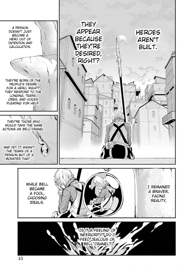 Dungeon ni Deai wo Motomeru no wa Machigatte Iru Darou ka Gaiden - Sword Oratoria Chapter 83 page 47