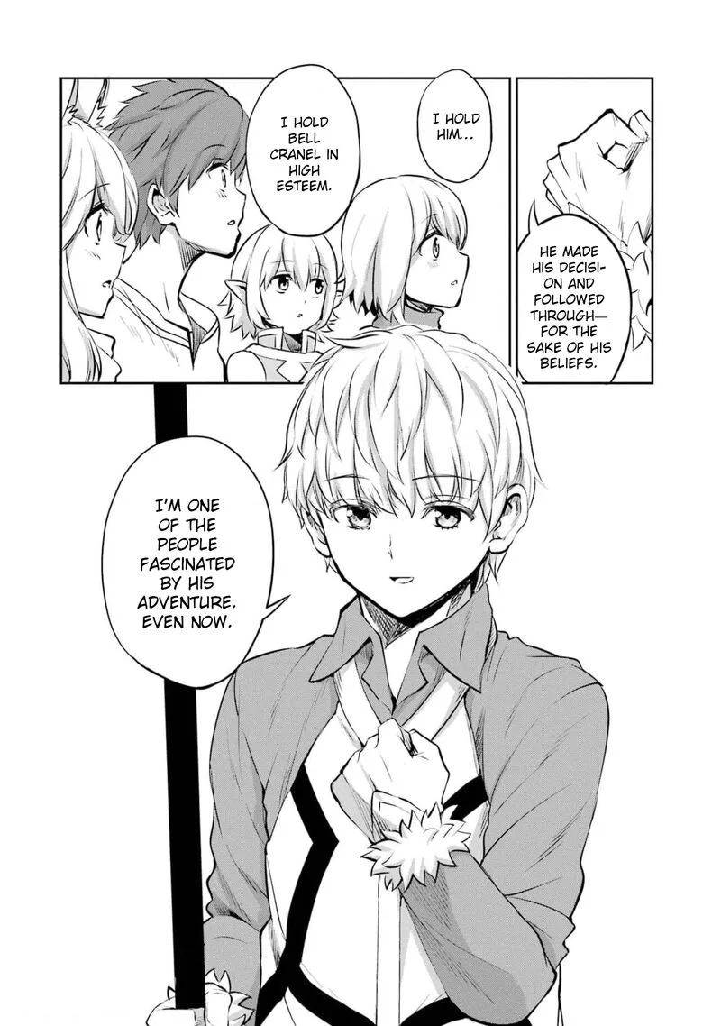 Dungeon ni Deai wo Motomeru no wa Machigatte Iru Darou ka Gaiden - Sword Oratoria Chapter 83 page 52