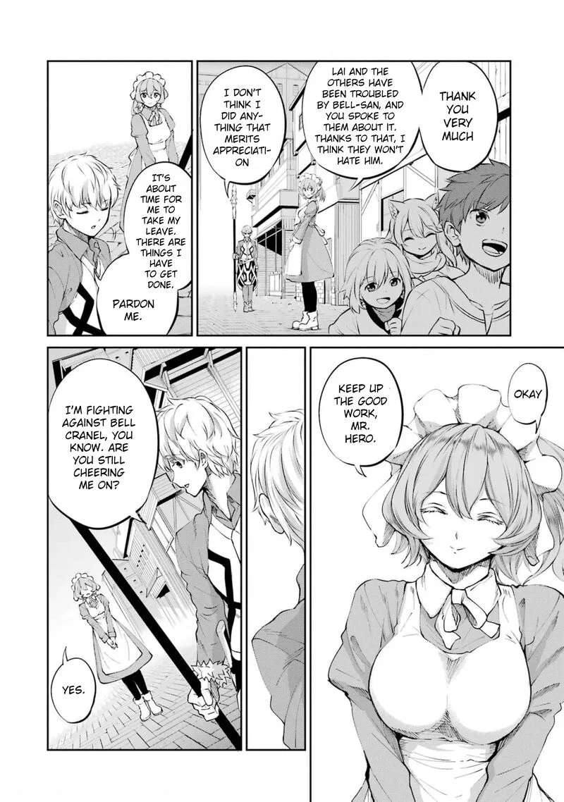 Dungeon ni Deai wo Motomeru no wa Machigatte Iru Darou ka Gaiden - Sword Oratoria Chapter 83 page 54