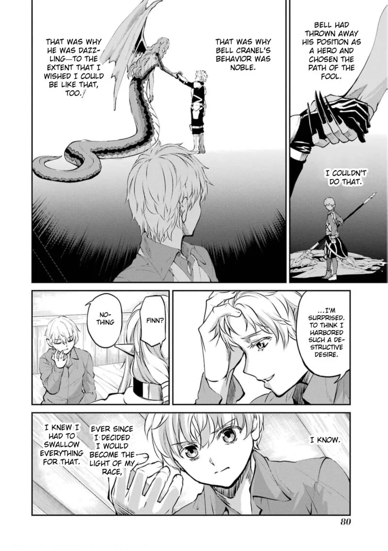 Dungeon ni Deai wo Motomeru no wa Machigatte Iru Darou ka Gaiden - Sword Oratoria Chapter 84 page 24