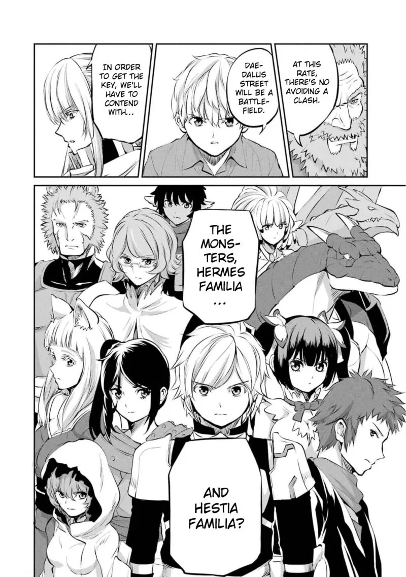 Dungeon ni Deai wo Motomeru no wa Machigatte Iru Darou ka Gaiden - Sword Oratoria Chapter 84 page 22