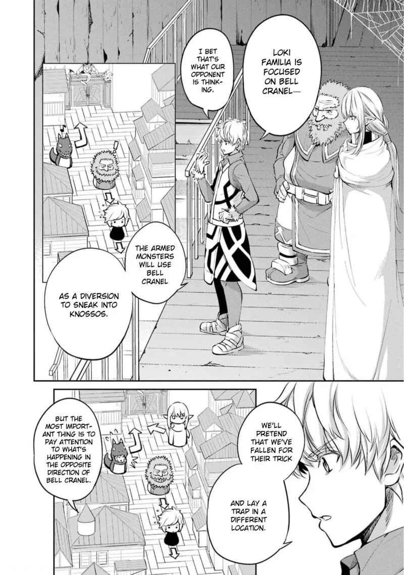 Dungeon ni Deai wo Motomeru no wa Machigatte Iru Darou ka Gaiden - Sword Oratoria Chapter 84 page 28