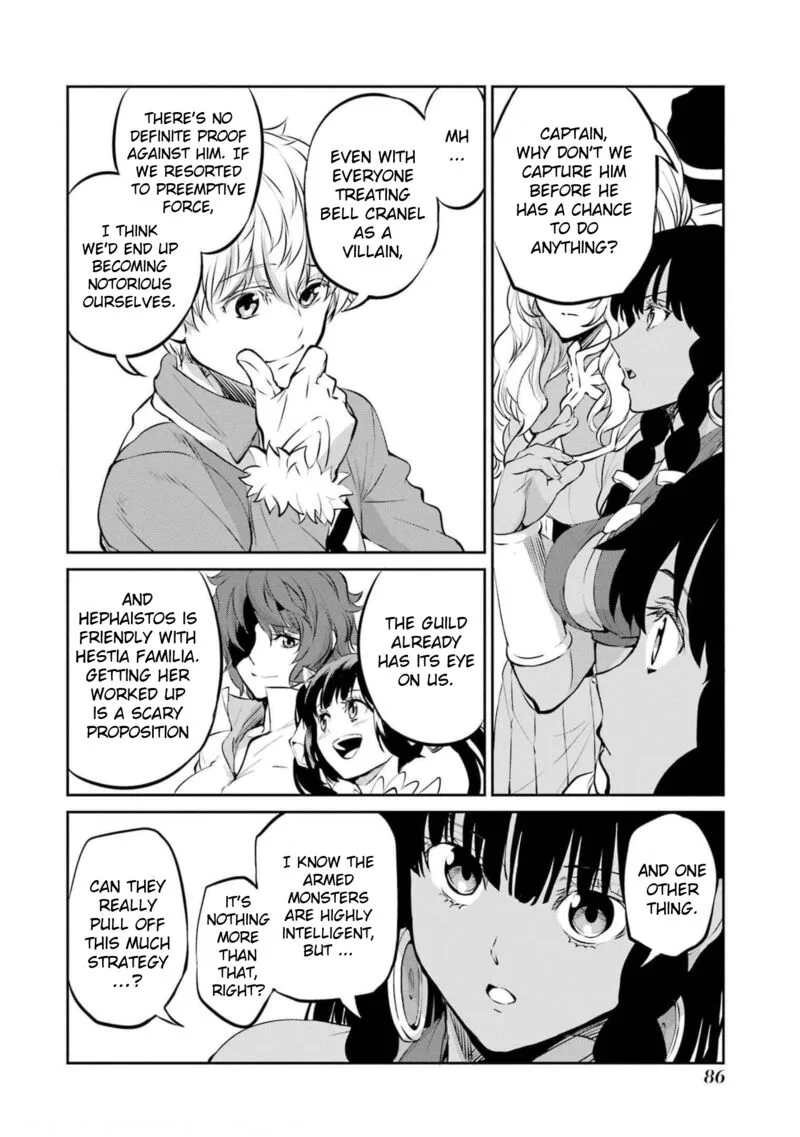 Dungeon ni Deai wo Motomeru no wa Machigatte Iru Darou ka Gaiden - Sword Oratoria Chapter 84 page 30