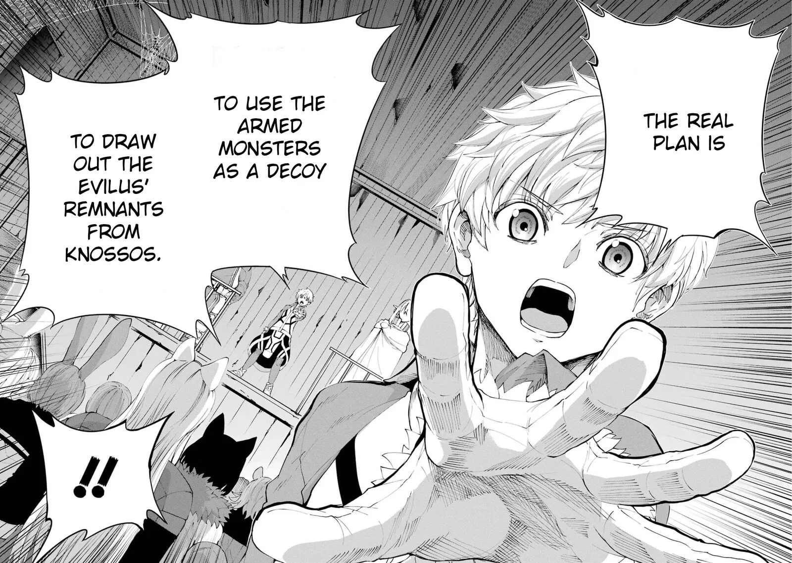 Dungeon ni Deai wo Motomeru no wa Machigatte Iru Darou ka Gaiden - Sword Oratoria Chapter 84 page 34