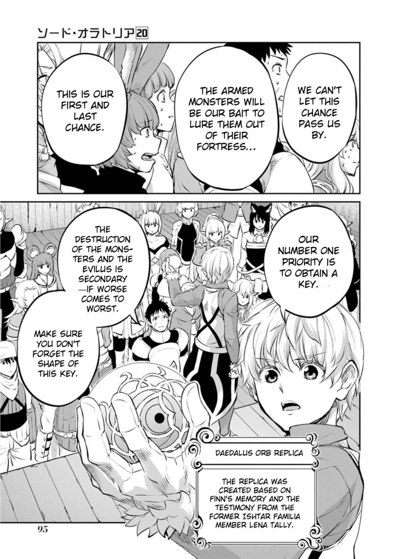 Dungeon ni Deai wo Motomeru no wa Machigatte Iru Darou ka Gaiden - Sword Oratoria Chapter 84 page 38