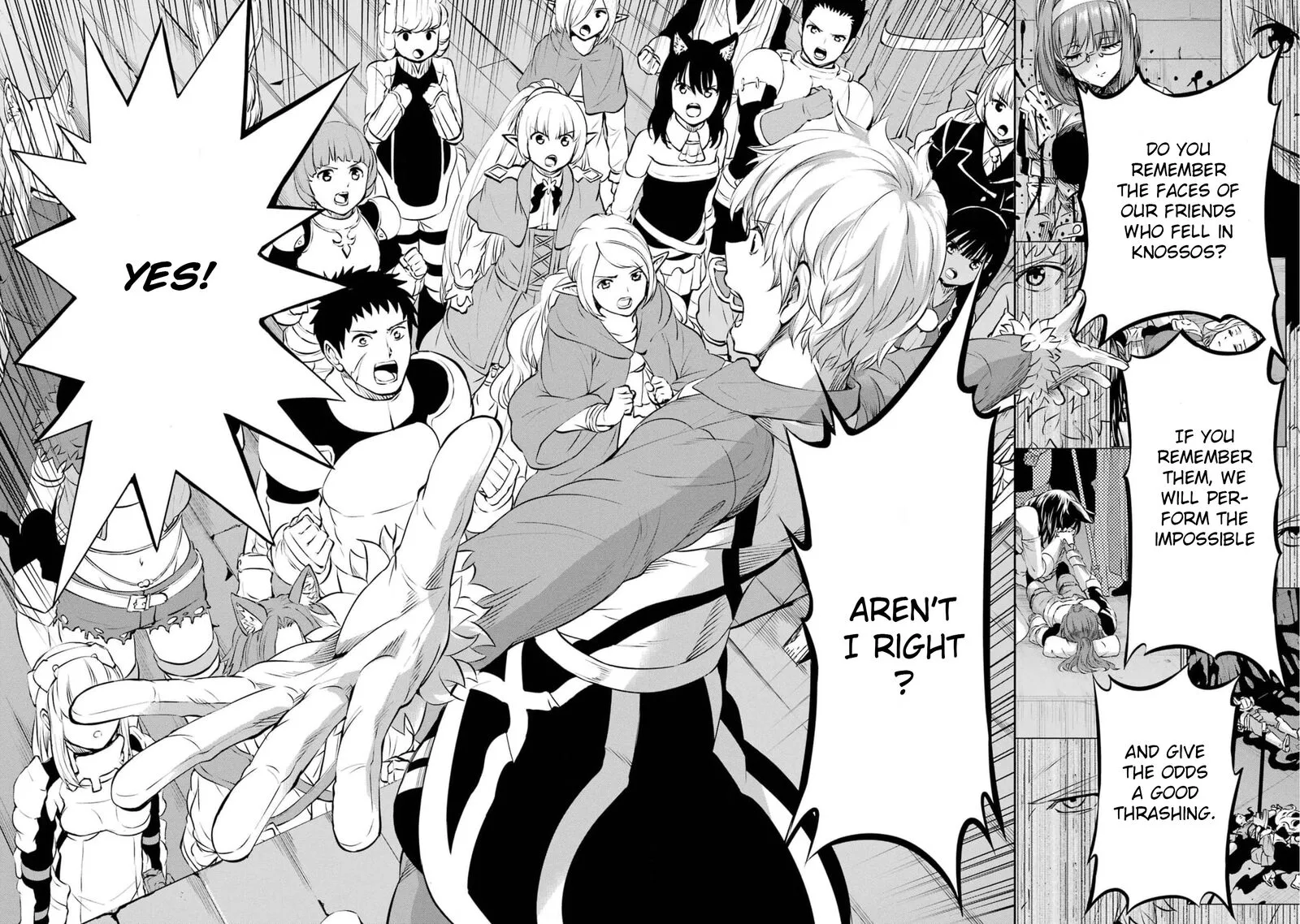 Dungeon ni Deai wo Motomeru no wa Machigatte Iru Darou ka Gaiden - Sword Oratoria Chapter 84 page 41