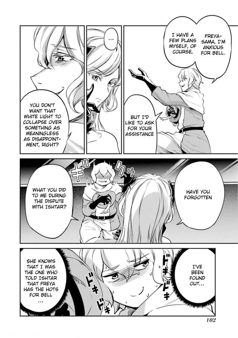 Dungeon ni Deai wo Motomeru no wa Machigatte Iru Darou ka Gaiden - Sword Oratoria Chapter 84 page 44