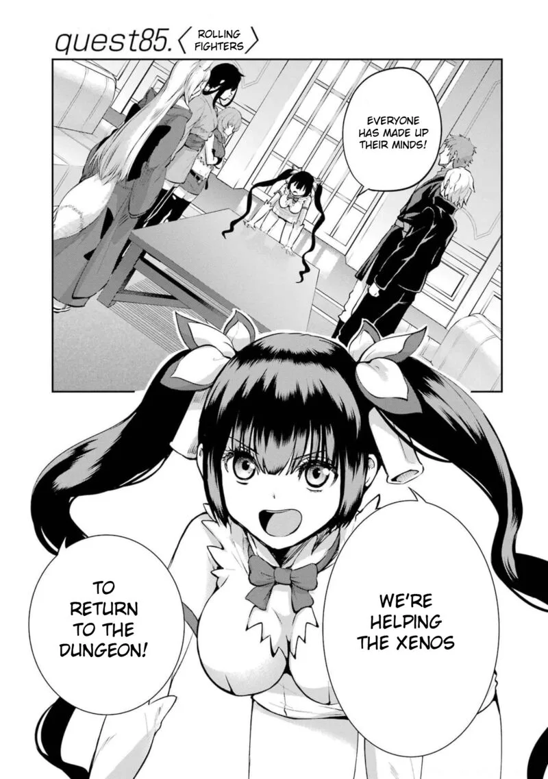 Dungeon ni Deai wo Motomeru no wa Machigatte Iru Darou ka Gaiden - Sword Oratoria Chapter 85 page 1