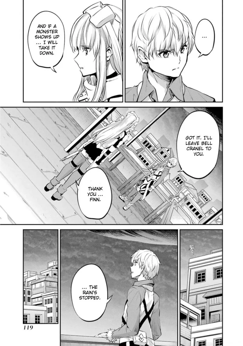 Dungeon ni Deai wo Motomeru no wa Machigatte Iru Darou ka Gaiden - Sword Oratoria Chapter 85 page 13