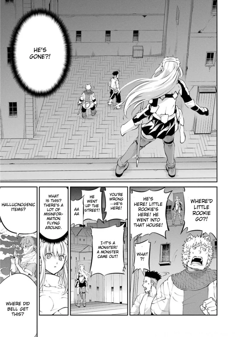 Dungeon ni Deai wo Motomeru no wa Machigatte Iru Darou ka Gaiden - Sword Oratoria Chapter 85 page 23