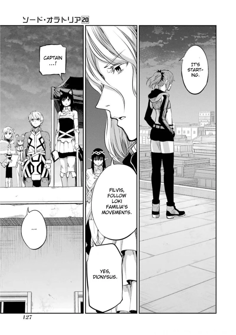 Dungeon ni Deai wo Motomeru no wa Machigatte Iru Darou ka Gaiden - Sword Oratoria Chapter 85 page 21