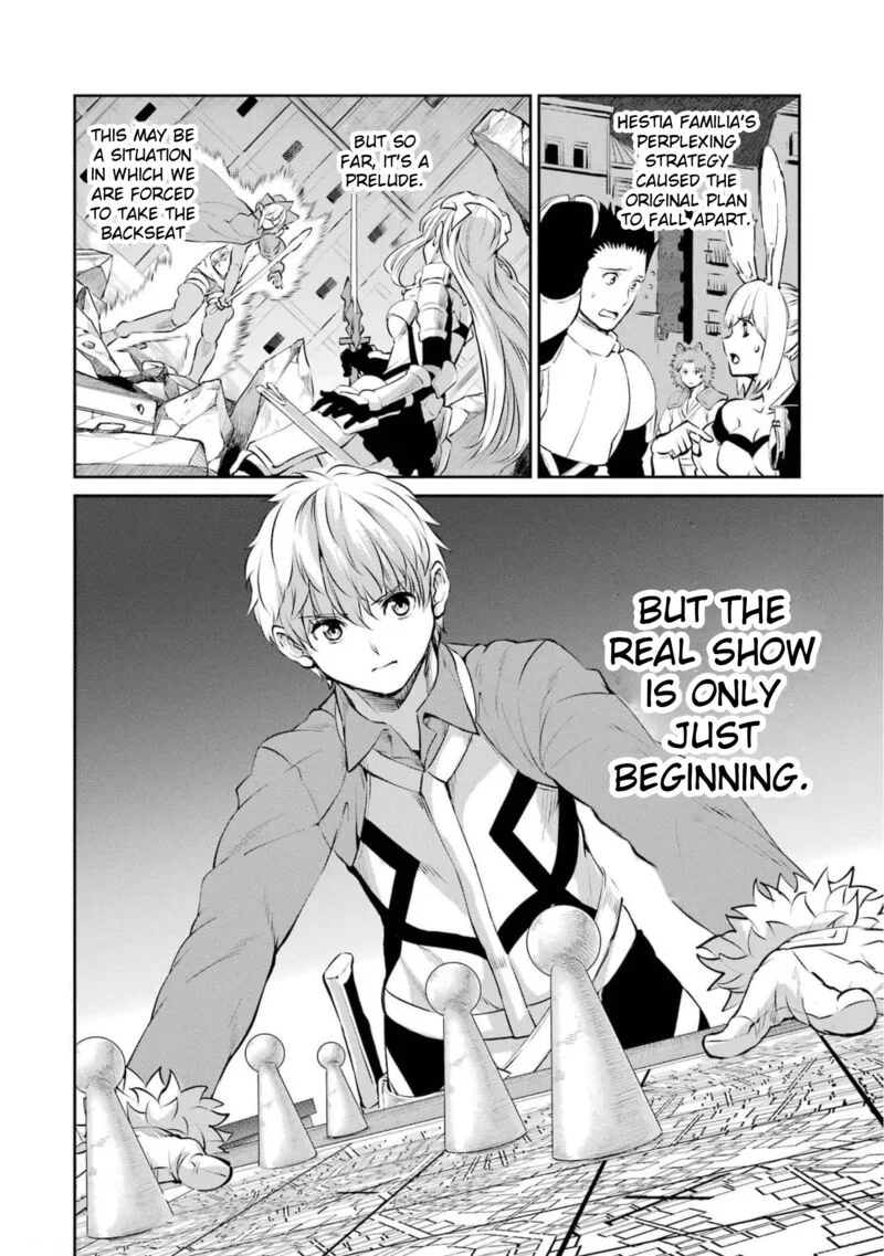 Dungeon ni Deai wo Motomeru no wa Machigatte Iru Darou ka Gaiden - Sword Oratoria Chapter 85 page 48
