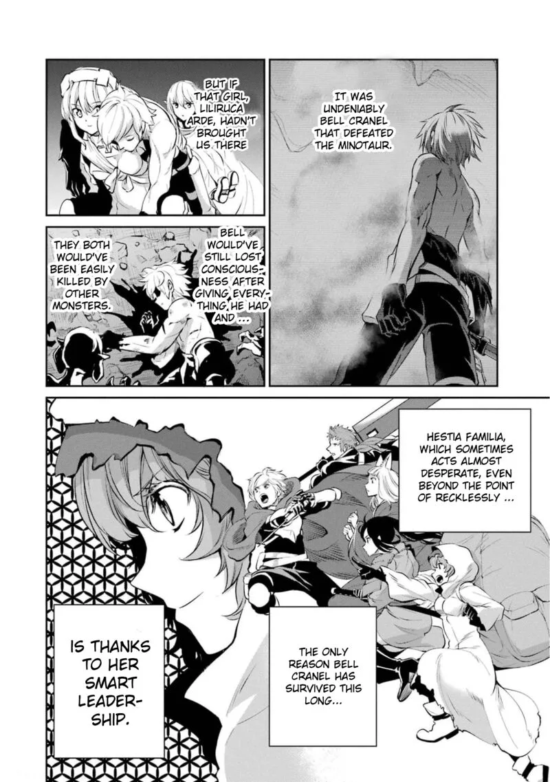 Dungeon ni Deai wo Motomeru no wa Machigatte Iru Darou ka Gaiden - Sword Oratoria Chapter 86 page 4