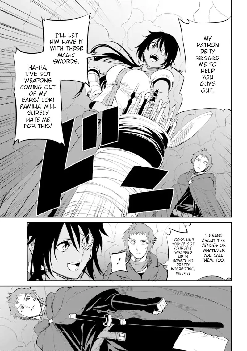 Dungeon ni Deai wo Motomeru no wa Machigatte Iru Darou ka Gaiden - Sword Oratoria Chapter 87 page 12