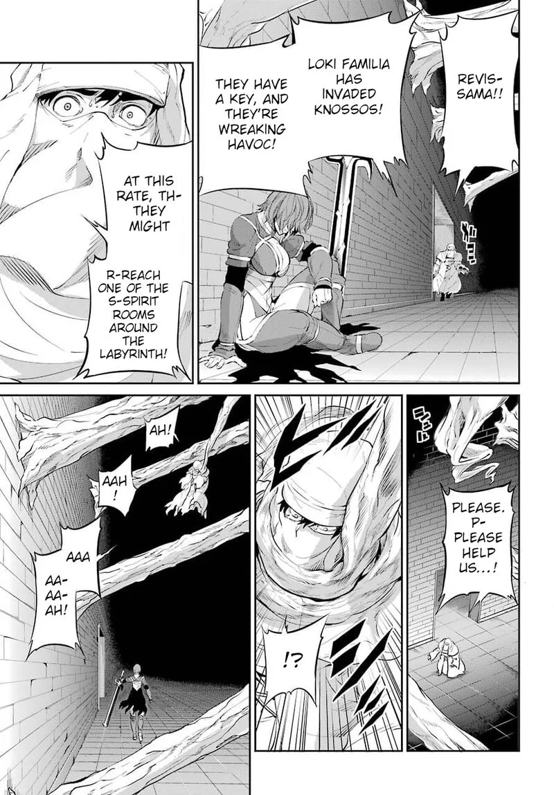 Dungeon ni Deai wo Motomeru no wa Machigatte Iru Darou ka Gaiden - Sword Oratoria Chapter 88 page 36