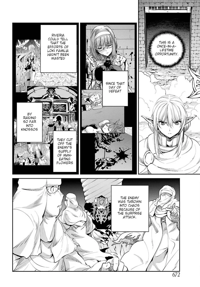 Dungeon ni Deai wo Motomeru no wa Machigatte Iru Darou ka Gaiden - Sword Oratoria Chapter 89 page 27