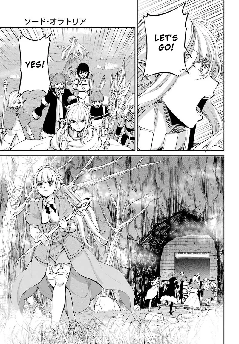 Dungeon ni Deai wo Motomeru no wa Machigatte Iru Darou ka Gaiden - Sword Oratoria Chapter 89 page 32