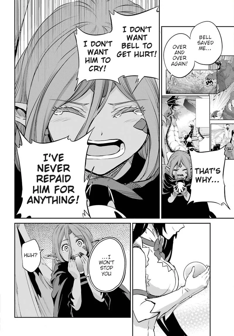 Dungeon ni Deai wo Motomeru no wa Machigatte Iru Darou ka Gaiden - Sword Oratoria Chapter 90 page 25