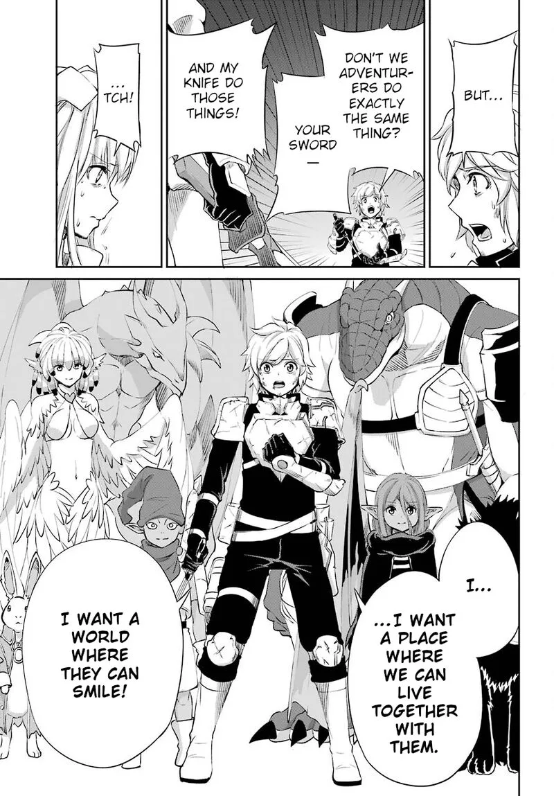 Dungeon ni Deai wo Motomeru no wa Machigatte Iru Darou ka Gaiden - Sword Oratoria Chapter 91 page 11