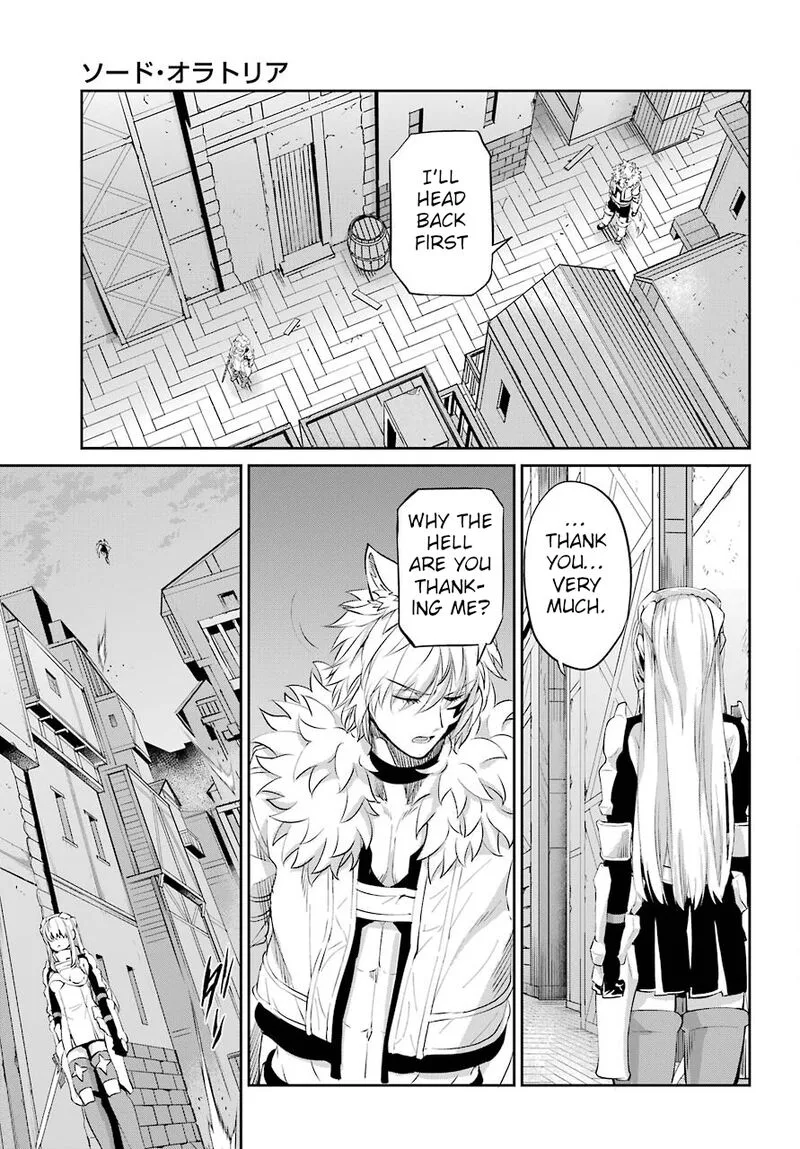 Dungeon ni Deai wo Motomeru no wa Machigatte Iru Darou ka Gaiden - Sword Oratoria Chapter 91 page 33