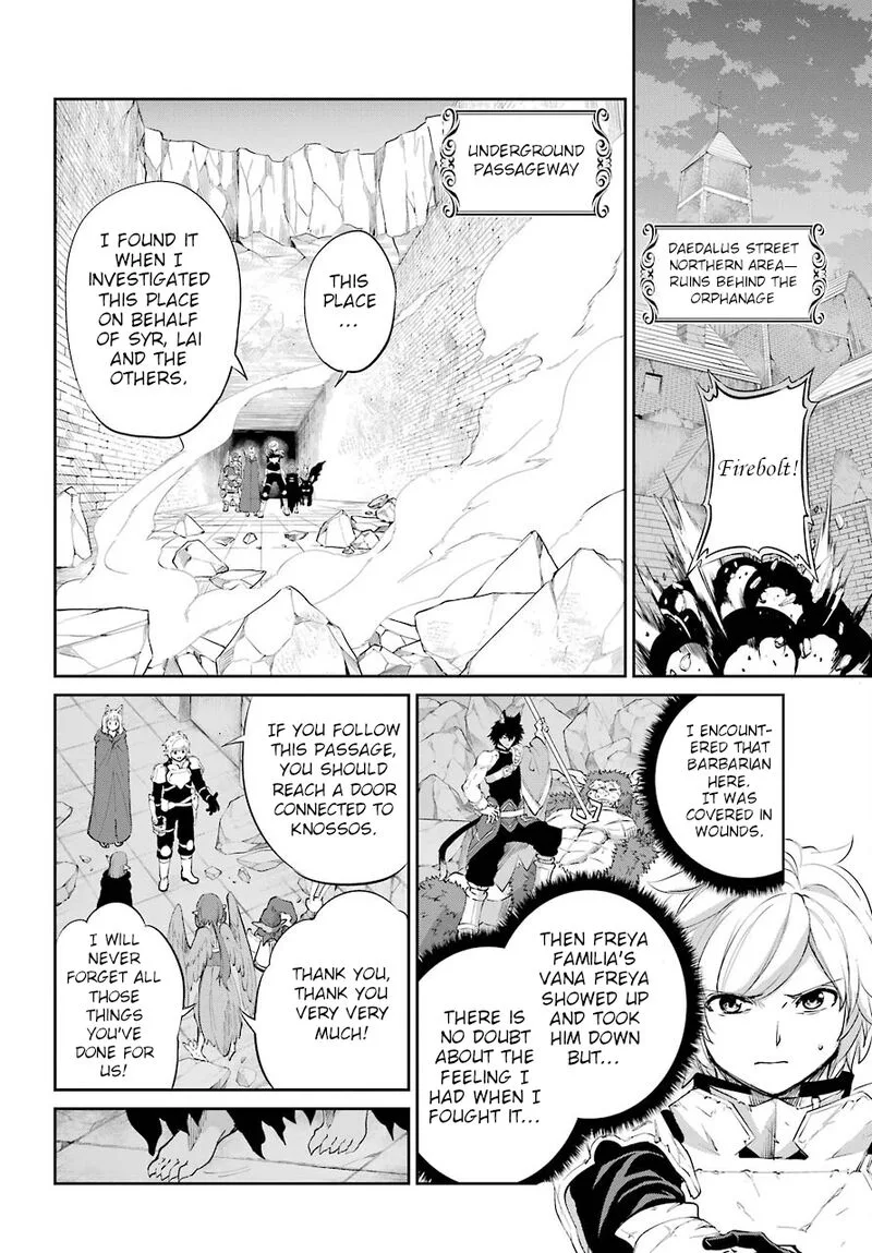 Dungeon ni Deai wo Motomeru no wa Machigatte Iru Darou ka Gaiden - Sword Oratoria Chapter 91 page 40