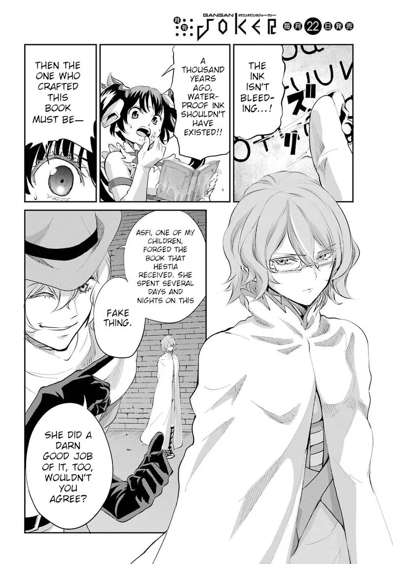 Dungeon ni Deai wo Motomeru no wa Machigatte Iru Darou ka Gaiden - Sword Oratoria Chapter 91 page 52