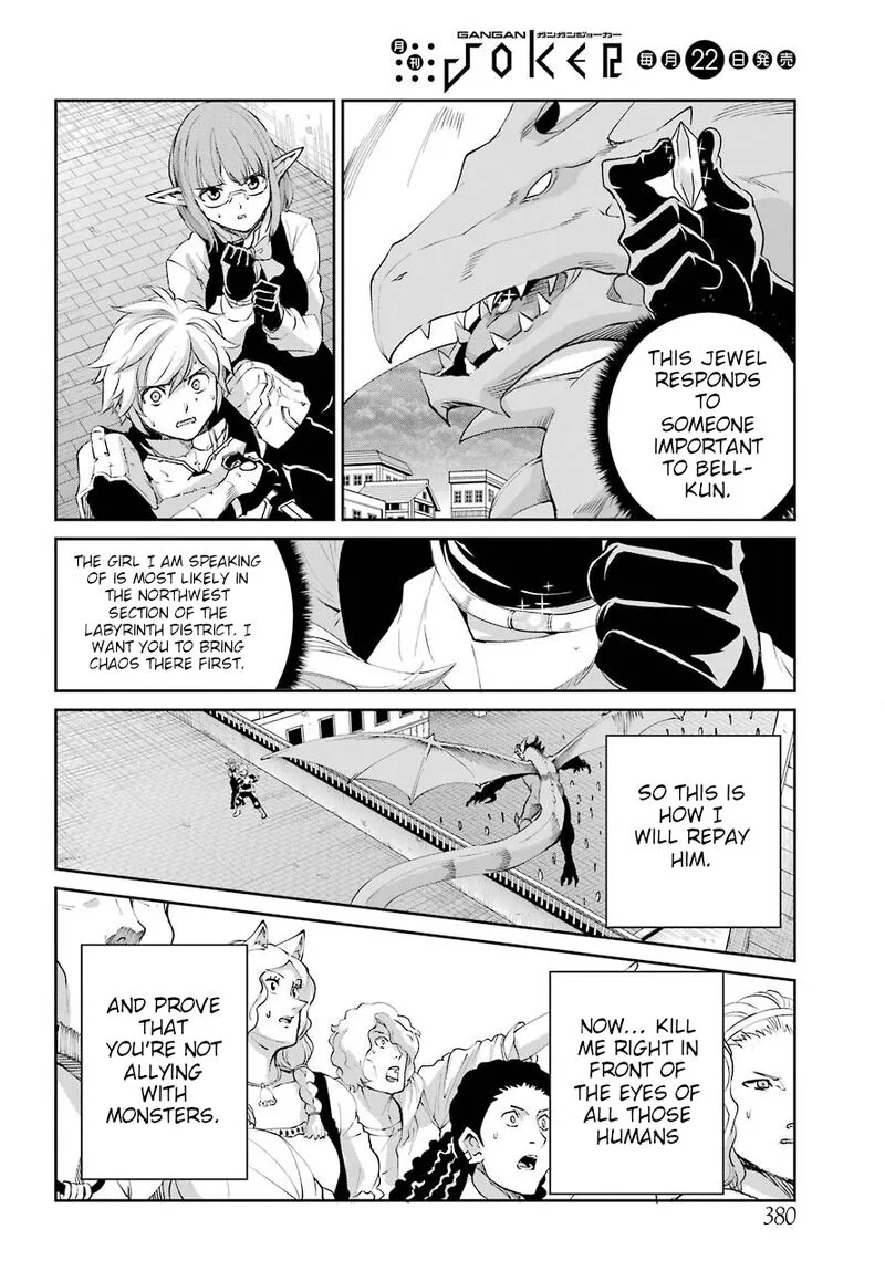Dungeon ni Deai wo Motomeru no wa Machigatte Iru Darou ka Gaiden - Sword Oratoria Chapter 92 page 30