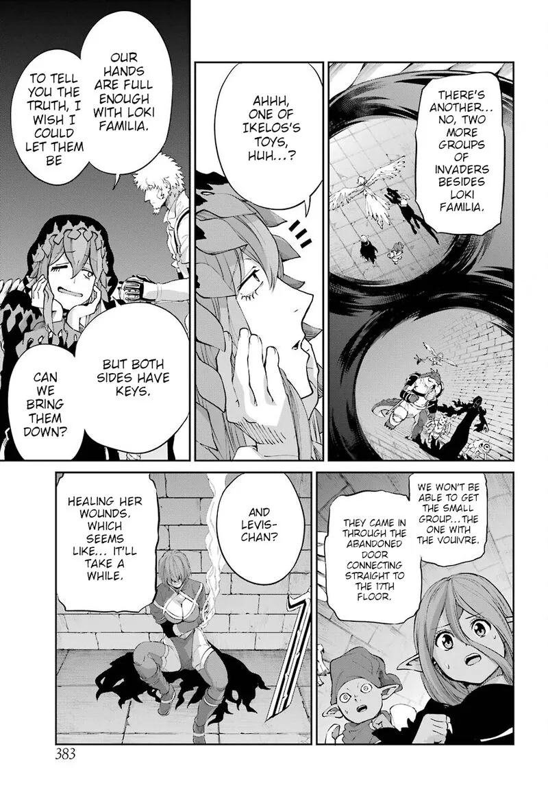 Dungeon ni Deai wo Motomeru no wa Machigatte Iru Darou ka Gaiden - Sword Oratoria Chapter 92 page 33
