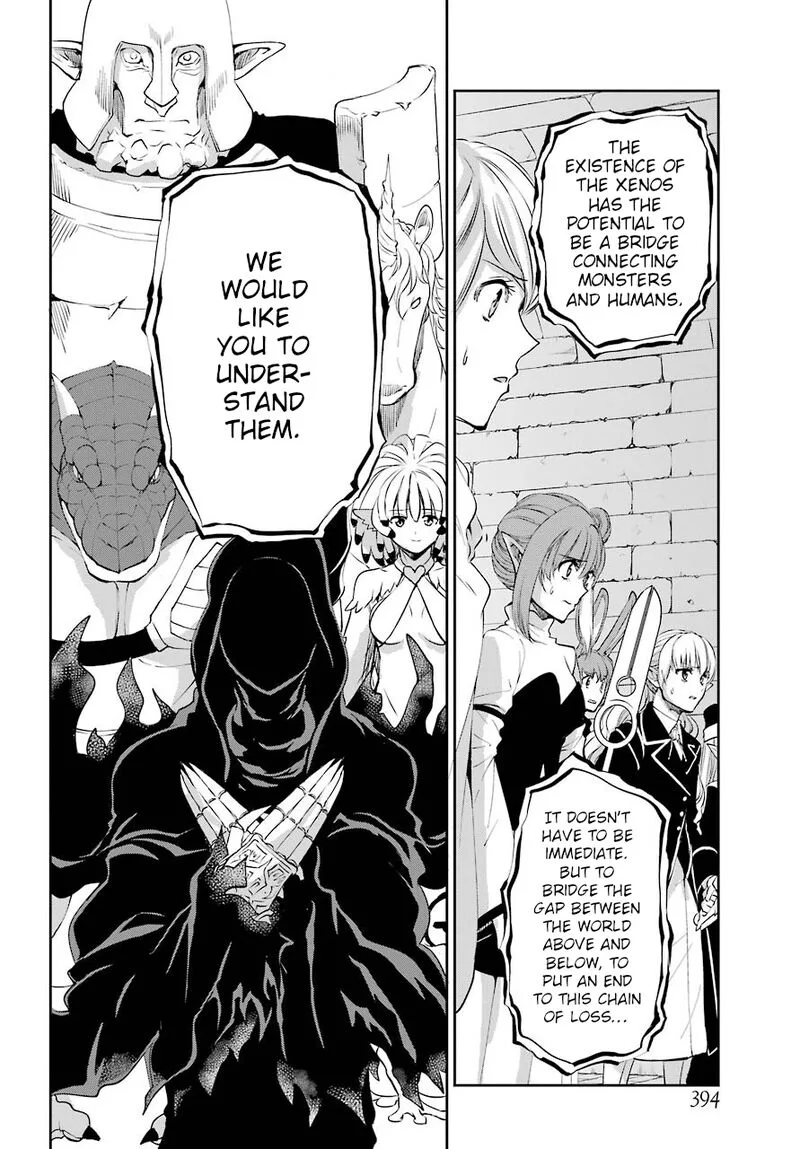 Dungeon ni Deai wo Motomeru no wa Machigatte Iru Darou ka Gaiden - Sword Oratoria Chapter 92 page 44