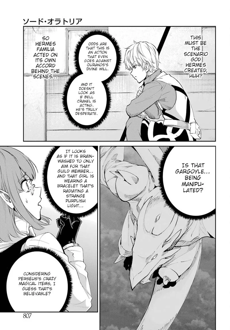 Dungeon ni Deai wo Motomeru no wa Machigatte Iru Darou ka Gaiden - Sword Oratoria Chapter 93 page 5