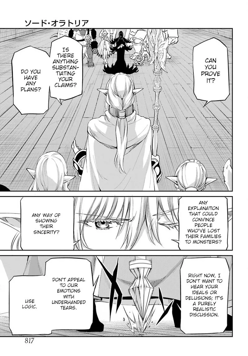 Dungeon ni Deai wo Motomeru no wa Machigatte Iru Darou ka Gaiden - Sword Oratoria Chapter 93 page 15