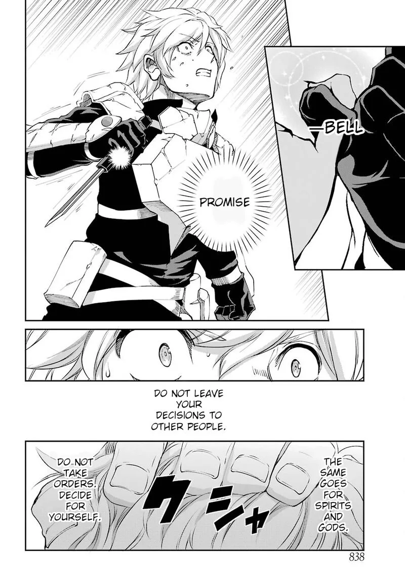 Dungeon ni Deai wo Motomeru no wa Machigatte Iru Darou ka Gaiden - Sword Oratoria Chapter 93 page 35