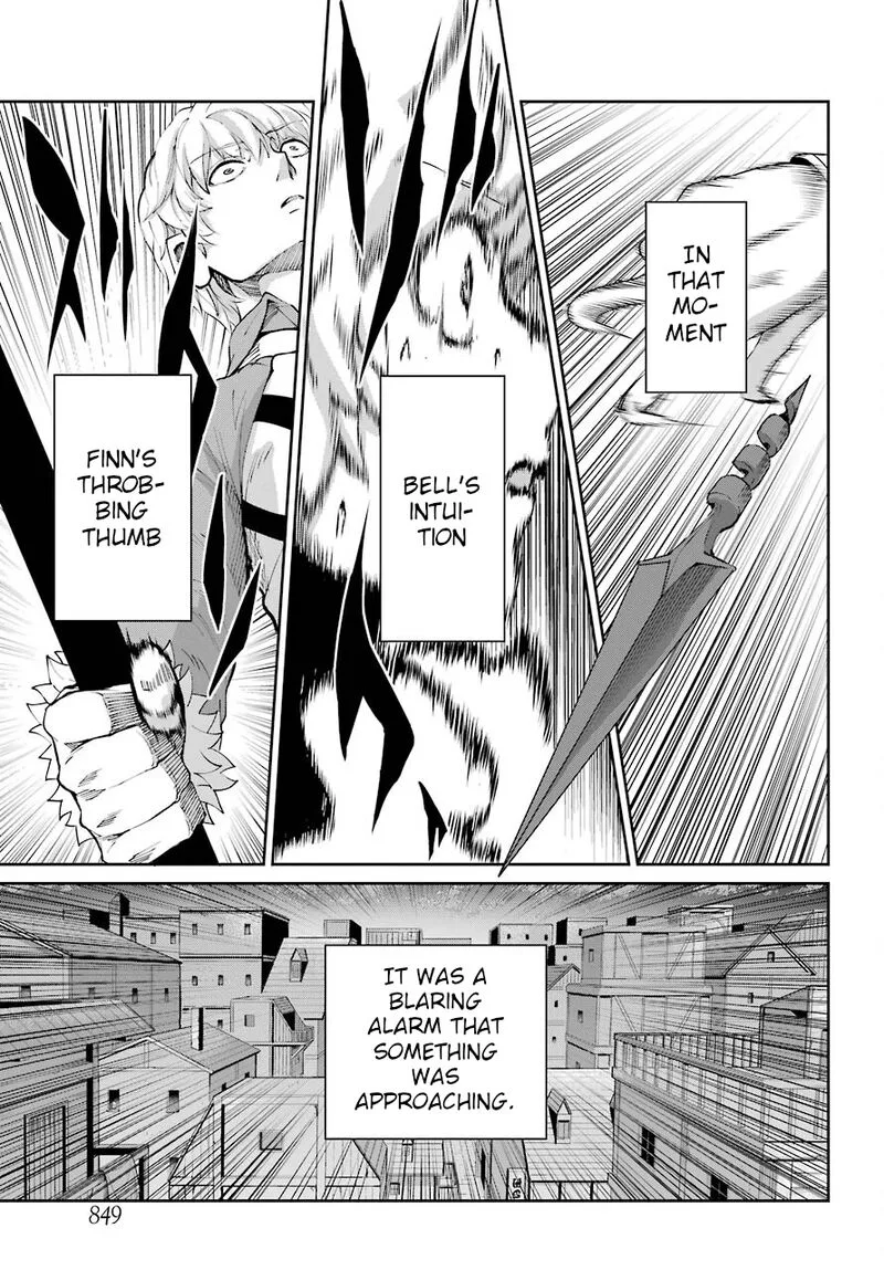 Dungeon ni Deai wo Motomeru no wa Machigatte Iru Darou ka Gaiden - Sword Oratoria Chapter 93 page 45