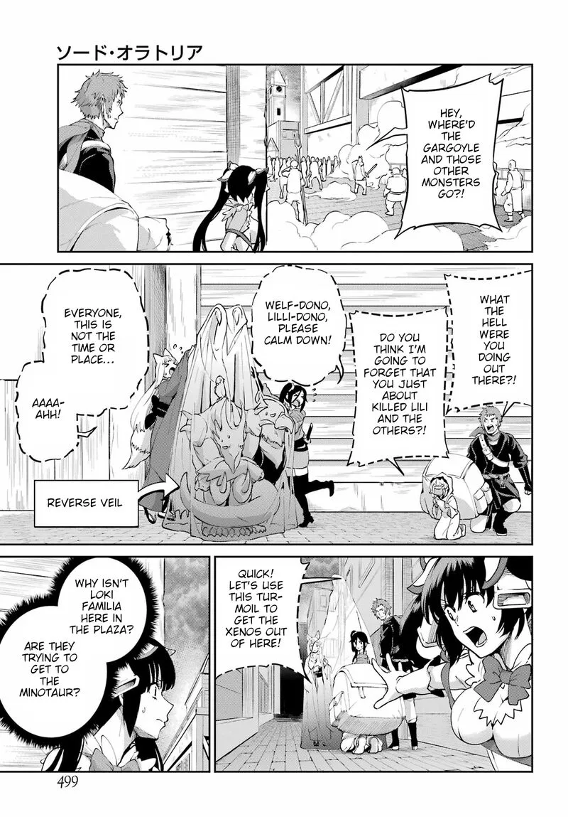 Dungeon ni Deai wo Motomeru no wa Machigatte Iru Darou ka Gaiden - Sword Oratoria Chapter 94 page 24