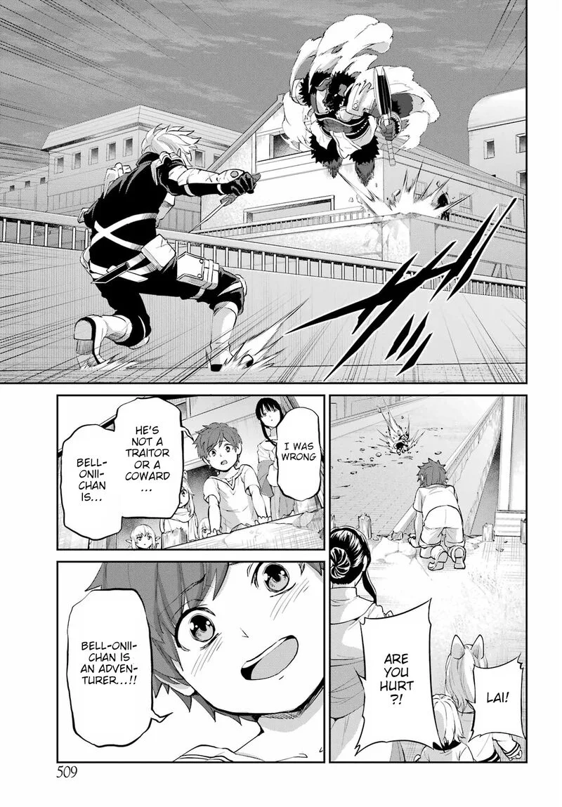 Dungeon ni Deai wo Motomeru no wa Machigatte Iru Darou ka Gaiden - Sword Oratoria Chapter 94 page 33