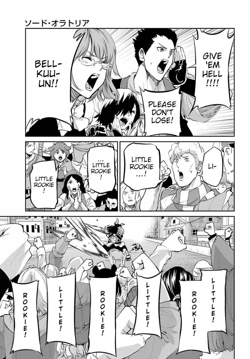 Dungeon ni Deai wo Motomeru no wa Machigatte Iru Darou ka Gaiden - Sword Oratoria Chapter 94 page 39