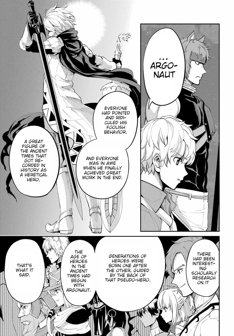Dungeon ni Deai wo Motomeru no wa Machigatte Iru Darou ka Gaiden - Sword Oratoria Chapter 95 page 6