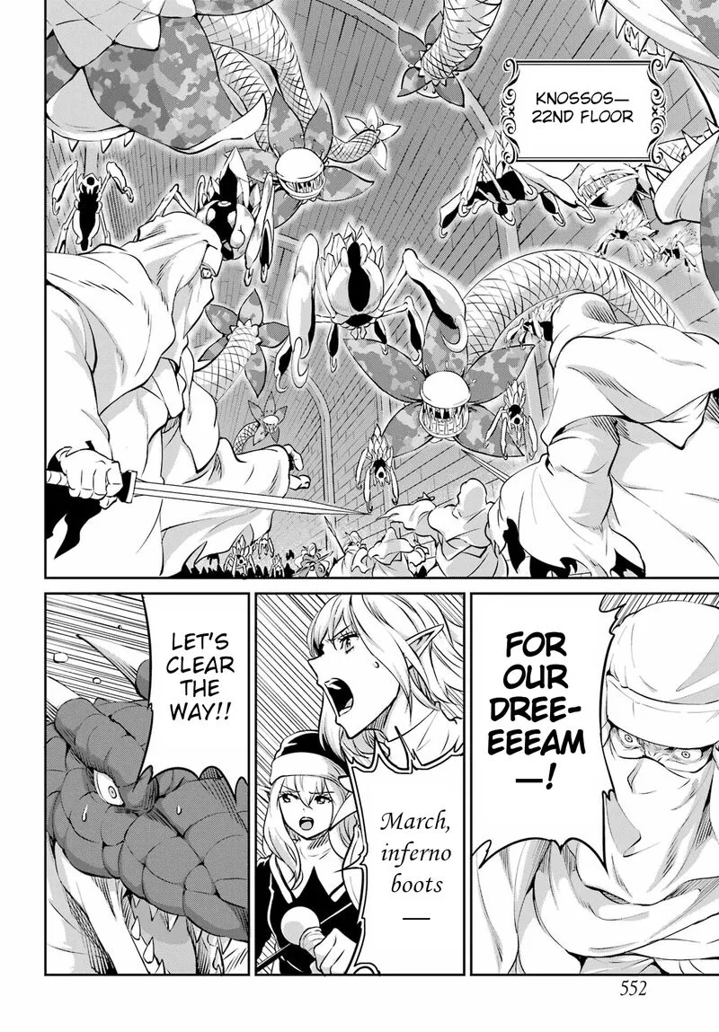 Dungeon ni Deai wo Motomeru no wa Machigatte Iru Darou ka Gaiden - Sword Oratoria Chapter 96 page 8