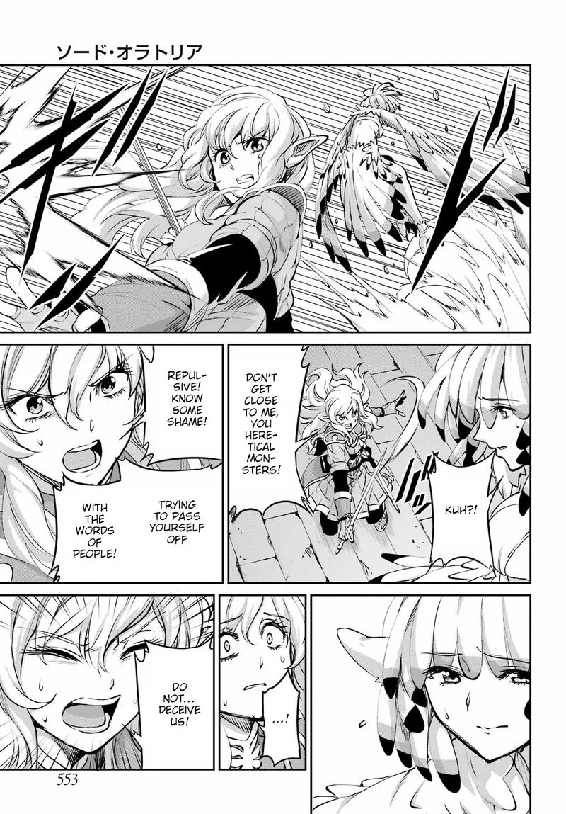 Dungeon ni Deai wo Motomeru no wa Machigatte Iru Darou ka Gaiden - Sword Oratoria Chapter 96 page 9