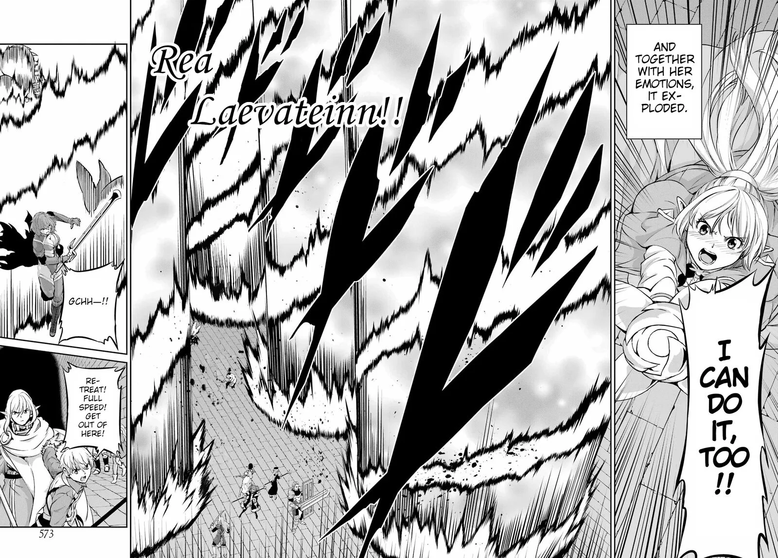 Dungeon ni Deai wo Motomeru no wa Machigatte Iru Darou ka Gaiden - Sword Oratoria Chapter 96 page 28