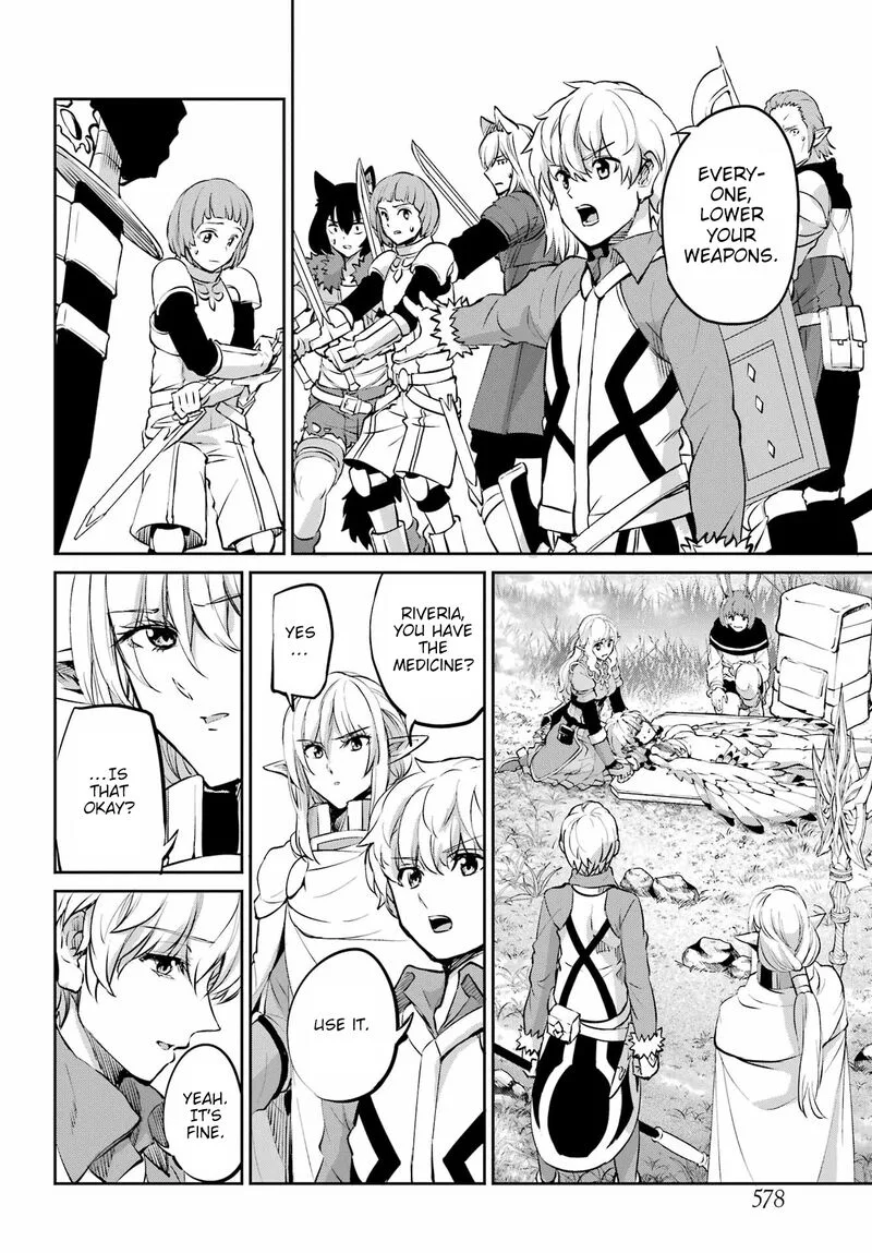 Dungeon ni Deai wo Motomeru no wa Machigatte Iru Darou ka Gaiden - Sword Oratoria Chapter 96 page 33