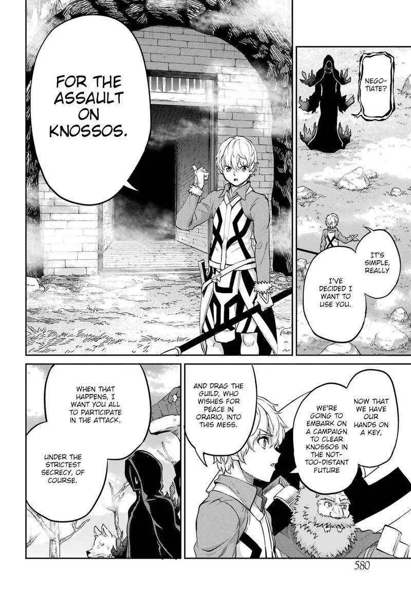 Dungeon ni Deai wo Motomeru no wa Machigatte Iru Darou ka Gaiden - Sword Oratoria Chapter 96 page 35