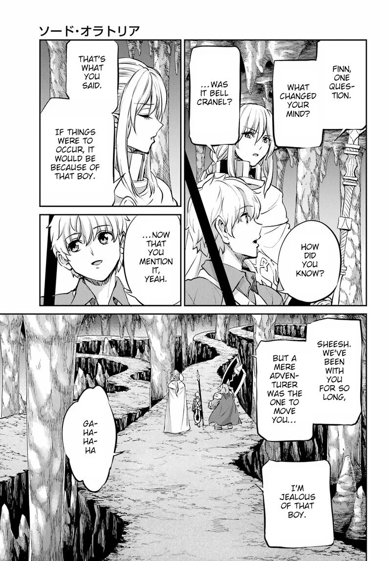 Dungeon ni Deai wo Motomeru no wa Machigatte Iru Darou ka Gaiden - Sword Oratoria Chapter 96 page 42