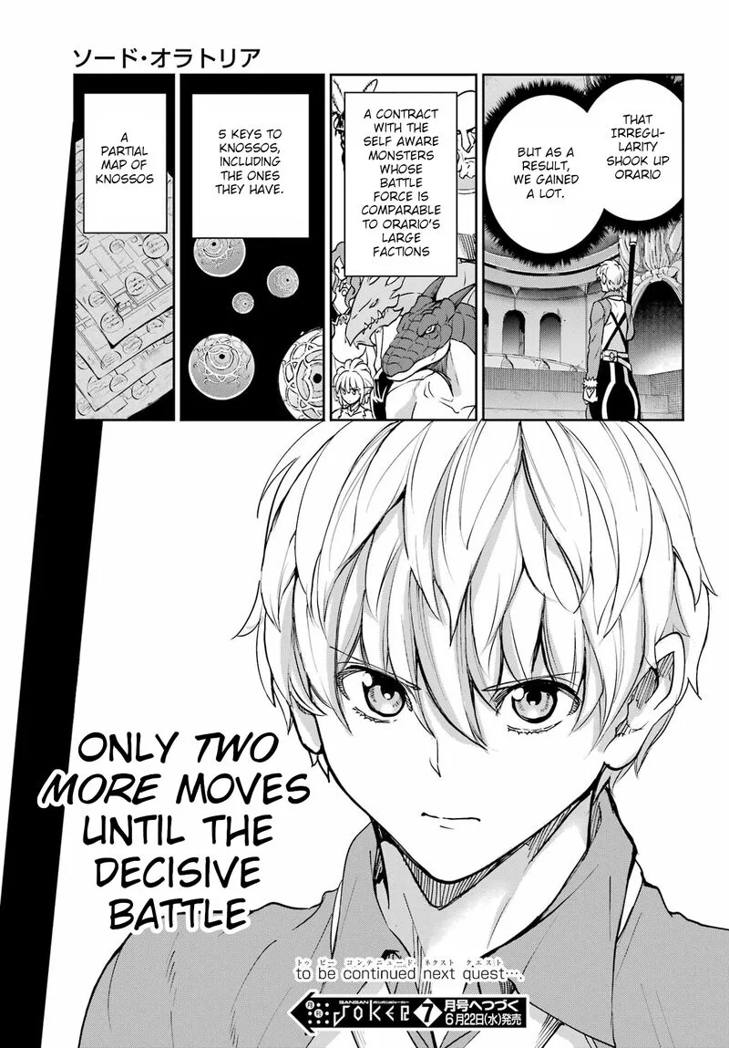 Dungeon ni Deai wo Motomeru no wa Machigatte Iru Darou ka Gaiden - Sword Oratoria Chapter 96 page 48