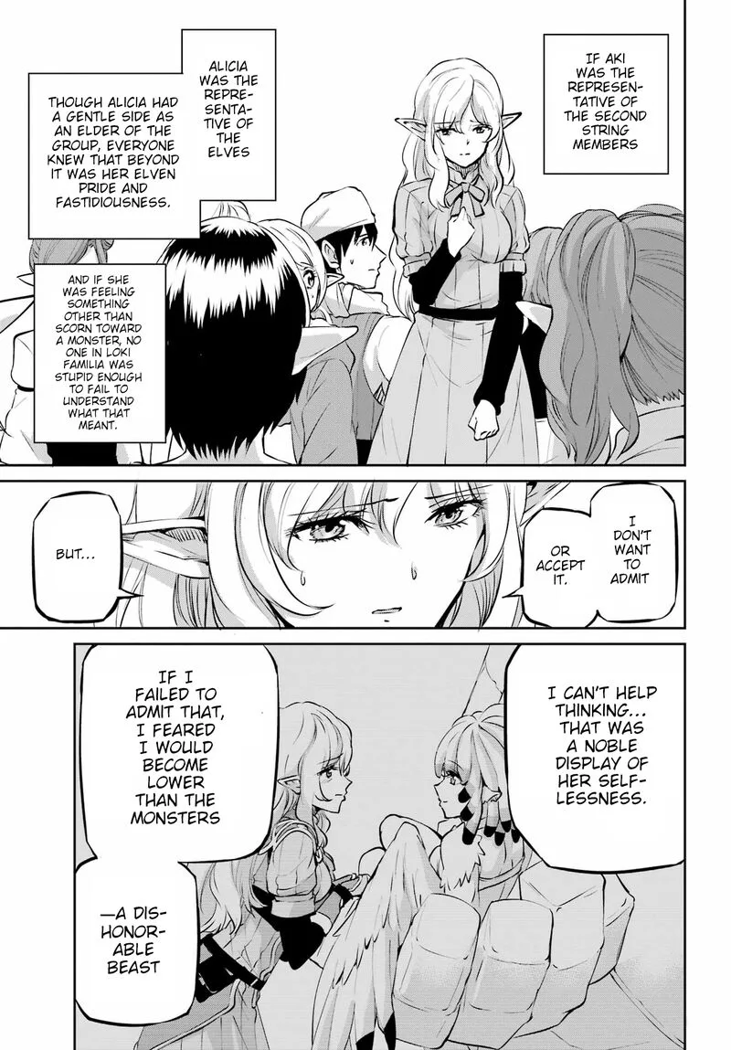 Dungeon ni Deai wo Motomeru no wa Machigatte Iru Darou ka Gaiden - Sword Oratoria Chapter 97 page 21