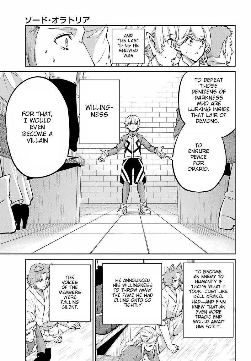 Dungeon ni Deai wo Motomeru no wa Machigatte Iru Darou ka Gaiden - Sword Oratoria Chapter 97 page 13