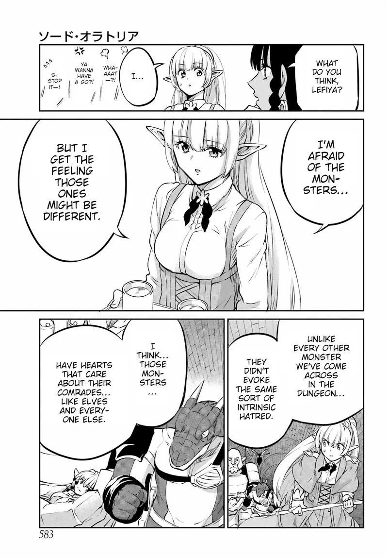 Dungeon ni Deai wo Motomeru no wa Machigatte Iru Darou ka Gaiden - Sword Oratoria Chapter 97 page 33