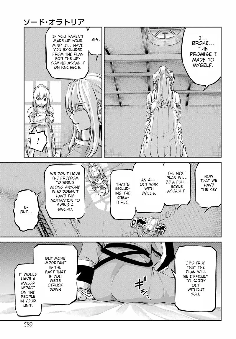 Dungeon ni Deai wo Motomeru no wa Machigatte Iru Darou ka Gaiden - Sword Oratoria Chapter 97 page 39